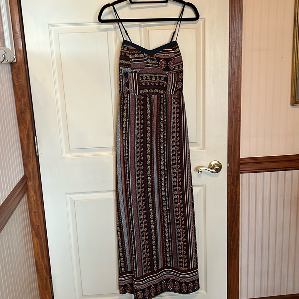 Xhileration floral striped dress